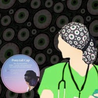 Surgical Cap Green Eyes "قبعة جراحية"