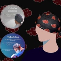 The Akatsuki symbol -Naruto Red Surgical Cap