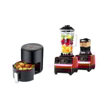 عرض الخلاط الذكي بـ15 سرعه مختلفة + القلاية الهوائ...