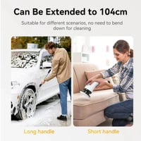 فرشاة تنظيف لاسلكية لتنظيف الدش الكهربائية