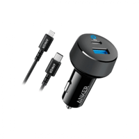 شاحن سيارة انكر باوردرايف 30 واط بمنفذ PD ومنفذ US...