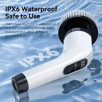 فرشاة تنظيف لاسلكية لتنظيف الدش الكهربائية