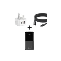 عرض فيدا - كيبل + فيش جداري + بطارية متنقلة