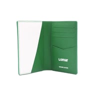 محفظة بطايق عصرية بشعار لومار