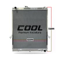 Full aluminum modified radiator from COOL Premium...