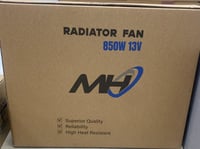 850W Radiator Fans for Mercedes