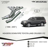 هدرز تويوتا لاندكروزر 1FZ مع الداون بايب مقاس 3-3....