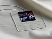 تعليقة اكرليك شفاف بصورة