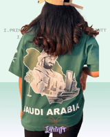 تيشرت اليوم الوطني (خريطة محمد بن سلمان)