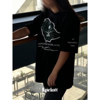 تيشرت وطني خريطة المملكة حروف مبعثرة