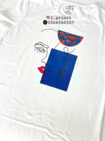 تيشرت للكبار تصميم فتاة شالكي