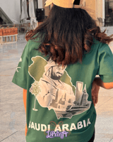 تيشرت اليوم الوطني (خريطة محمد بن سلمان)