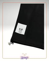 بنطال أوفر سايز أسود