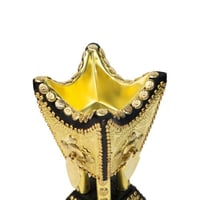 مبخرة حايلية صغيرة مطعمة بالنحاس