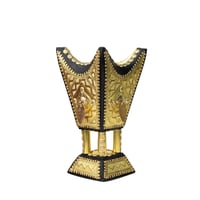 مبخرة حايلية كبيرة مطعمة بالنحاس