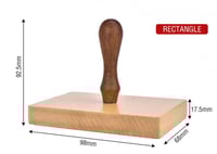 ختم حبر على حسب اللوقو