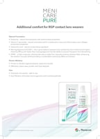 محلول ميني كير بيور للعدسات الصلبة 250 مل