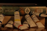 Artist oil colors Gamblin