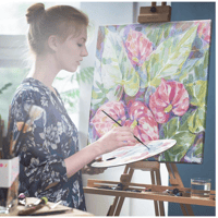 ARTEZA Metallic Acrylic Paint, Set of 36 Colors