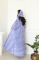 عباية تو فيس بقماش صيفي مبطن