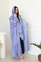 عباية تو فيس بقماش صيفي مبطن