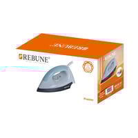 ريبون مكواة جافة - 1100 واط - أبيض - RE-3-070