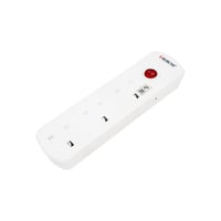 ريبون توصيلة كهربائية 3 منافذ بقوة 2990 واط - 3 مت...