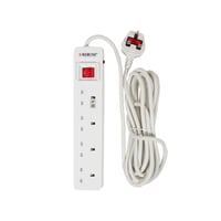 ريبون توصيلة كهربائية 4 منافذ بطول 5 متر - 2990 وا...