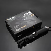 ريبون استشوار شعر مستويان حرارة - 1200 واط - أسود...