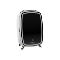 ريبون ثلاجة مستحضرات تجميل 6 لتر مع مرآة - إضاءة ل...