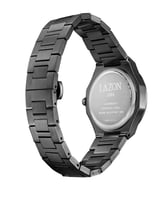 ساعة رجالية من الستيل بميناء رمادي - Grey