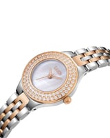 ساعة نسائية من الستيل باللون النحاسي - Bronze