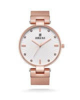 ساعة رجالية كلاسيك باللون النحاسي - Moon White