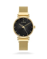 ساعة نسائية بميناء أسود - Dark Knight