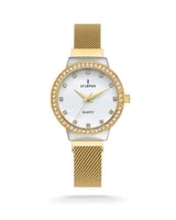 ساعة نسائية بميناء فضي - Starlight