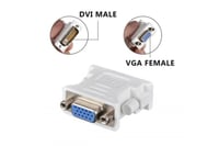 وصلة شاشة لتحويل - DVI الى VGA