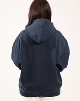 هودي أوفر سايز كحلي قصة بوكس