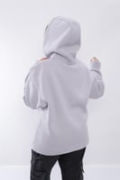 هودي LS اللون رصاصي