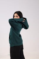 هودي اوفر سايز اخضر