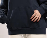 هودي أوفر سايز كحلي قصة بوكس