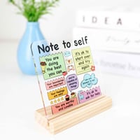 لوحة مكتب Note To Self