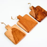 1 كوستر لوح خشب الأكاسيا