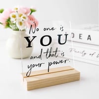 لوحة مكتب No One Is You