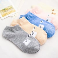 5 جوارب نسائية قصيرة Bear