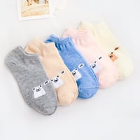 5 جوارب نسائية قصيرة Bear