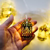 إضاءة زينة ليد فانوس رمضان