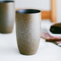 كوب قهوة سيراميك تصميم طولي