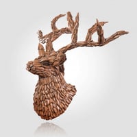 غزال العود - قطعه فنية