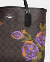 شنطة كوتش كبيرة طباعة زهور