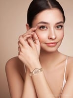 ساعة كوتش نسائية سامي ذهبي